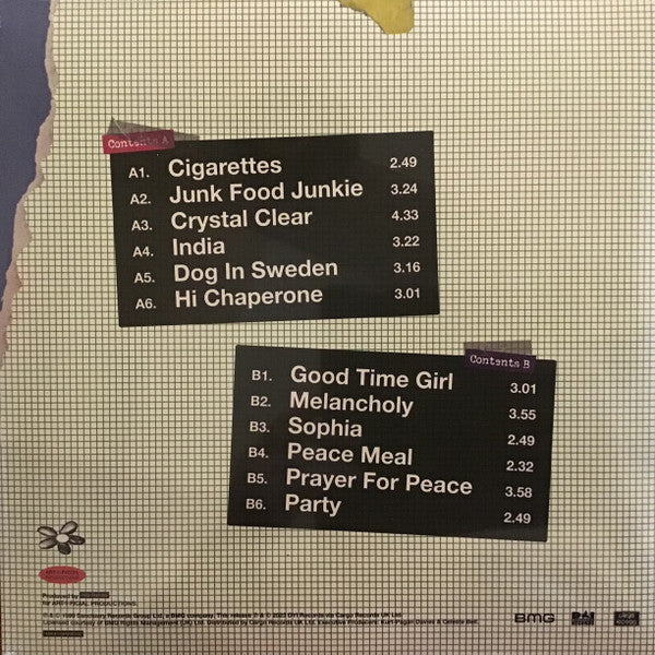 X-RAY SPEX (エックス・レイ・スペックス) - Conscious Consumer (UK 限定再発「クリスタルクリア・ヴァイナル」LP/ New)