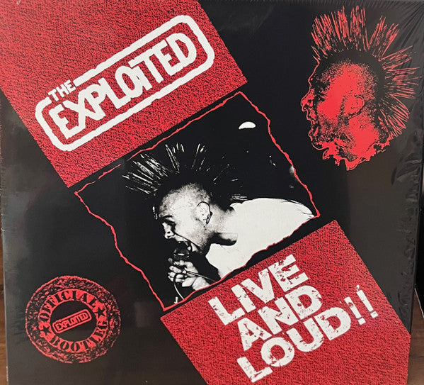 EXPLOITED, THE (ジ・エクスプロイテッド) - Live And Loud (US 限定プレス再発 LP/ New)