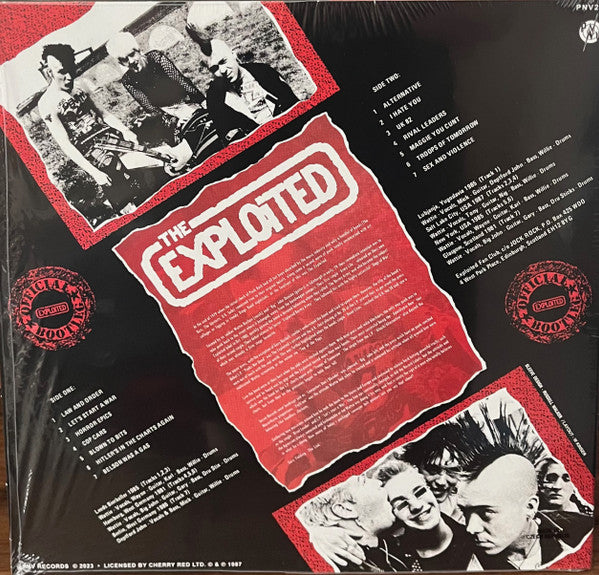 EXPLOITED, THE (ジ・エクスプロイテッド) - Live And Loud (US 限定プレス再発 LP/ New)