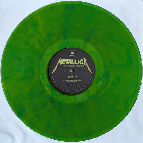 METALLICA (メタリカ) - … And Justice For All (EU 限定再発「グリーンヴァイナル」2xLP/ New)