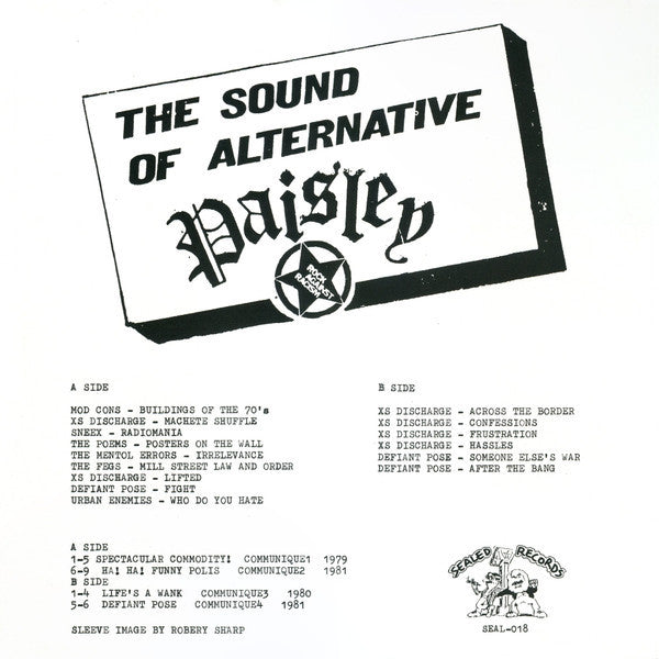 V.A. (初期スコットランド・パンク・コンピ) - Groucho Marxist Record Co:Operative (UK限定再発 LP+ブックレット/ New)