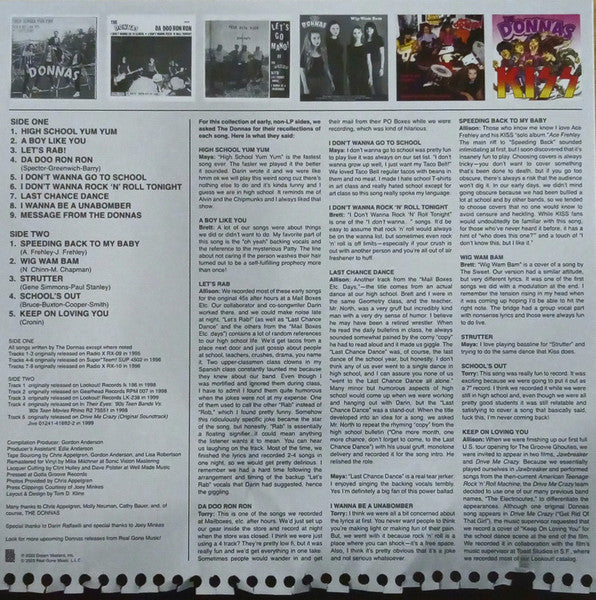 DONNAS, THE (ザ・ドナス) - Early Singles 1995 - 1999 (US 限定再発「パープルヴァイナル」LP/ New)