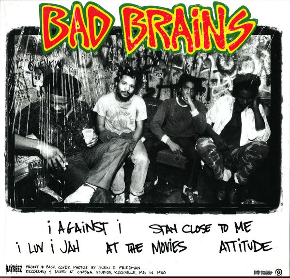 BAD BRAINS (バッド・ブレインズ) - Omega Sessions (US 限定再発「エメラルドヘイズ・ヴァイナル」LP/ New)