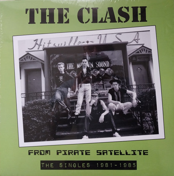CLASH, THE (ザ・クラッシュ) - From Pirate Satellite: The Singles 1981-1985 (EU 限定プレス LP/ New) 後期シングルコンピレーション !
