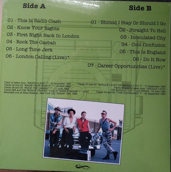 CLASH, THE (ザ・クラッシュ) - From Pirate Satellite: The Singles 1981-1985 (EU 限定プレス LP/ New) 後期シングルコンピレーション !