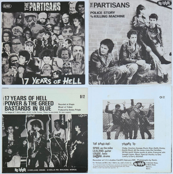 PARTISANS, THE (ザ・パルチサンズ) - Police Story (Finland 限定再発 LP/New) ファーストアルバム + 4曲!