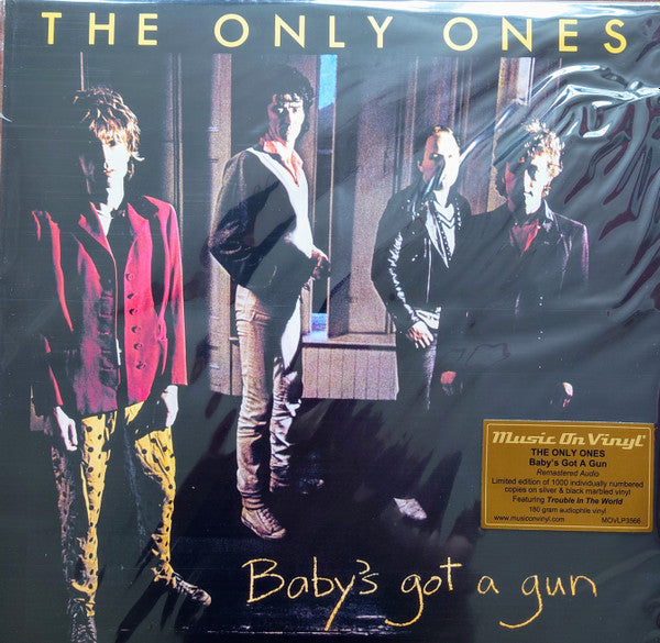 ONLY ONES, THE (ジ・オンリー・ワンズ) - Baby's Got A Gun (EU 1,000枚限定ナンバリング入正規再発180グラム「銀/黒マーブルヴァイナル」LP/New) '80年サード(ラスト)!