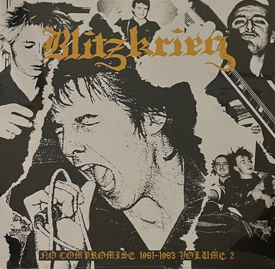BLITZKRIEG (ブリッツクリーク) - No Compromise 1981-1983 Vol.2 (US 限定プレス「ブラックヴァイナル」LP/ New) 全曲未発表!