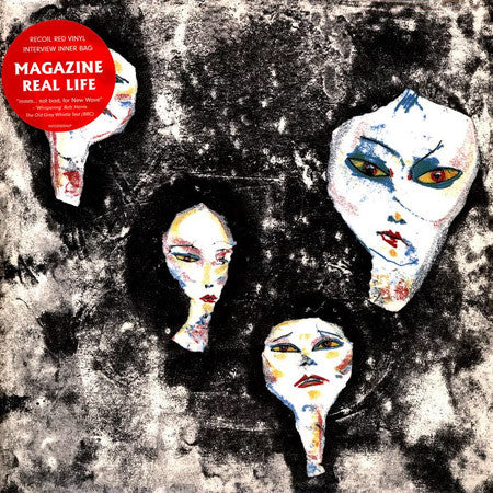 MAGAZINE (マガジン) - Real Life (EU 限定再発「レッドヴァイナル」LP/ New) feat.ハワード・ディヴォート (元バズコックス)!