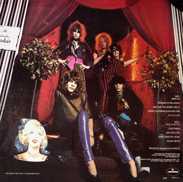 NEW YORK DOLLS (ニュー・ヨーク・ドールズ) - In Too Much Too Soon (US 限定プレス再発 LP / New) '74年セカンドアルバム!