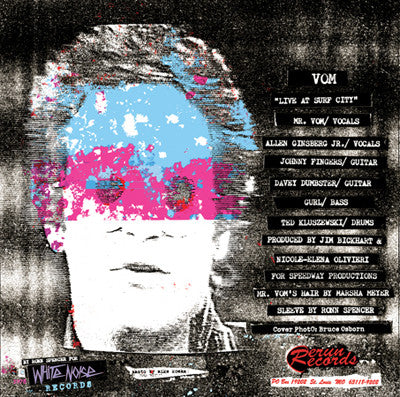 VOM (ヴォム) - Live At Surf City (US「正規」限定プレス再発 7"/ New) '78年の唯一EP !