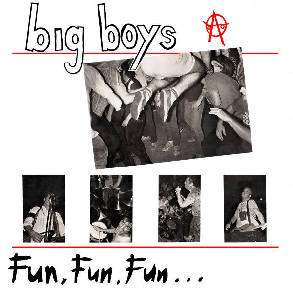 BIG BOYS (ビッグ・ボーイズ) - Fun, Fun, Fun / Frat Cars (US 正規再発「500枚限定マルーンヴァイナル」LP/ New) 入手困難な名盤EP2枚をカップリング!