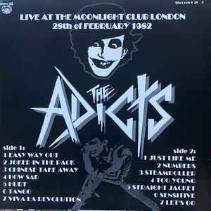 ADICTS, THE (ジ・アディクツ) - Live At The Moonlight Club 1982 (EU 限定プレス再発 LP/ New) カセット音源の初LP化!