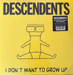 DESCENDENTS (ディセンデンツ) - I Don't Want To Grow Up (US '25 正規再発「限定黄/黒マーブルヴァイナル」LP/ New) 「バナナピール」バージョン!
