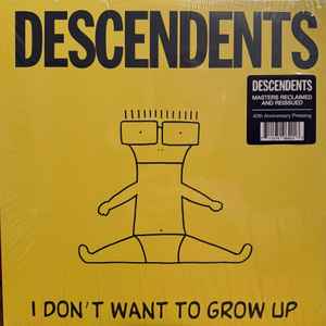 DESCENDENTS (ディセンデンツ) - I Don't Want To Grow Up (US '25 正規再発「限定ブラックヴァイナル」LP/ New) '85年セカンド!40周年記念リイシュー!