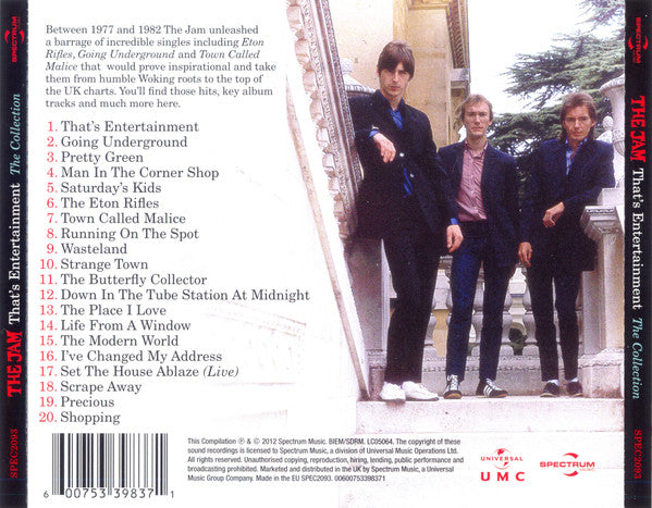 JAM, THE (ザ・ジャム) - That's Entertainment : The Collection (EU 限定プレス CD/ New)