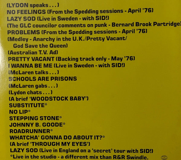 SEX PISTOLS (セックス・ピストルズ) - Pirates Of Destiny (US 限定再発 CD/ New) ライブ、スタジオセッション、インタビュー等!