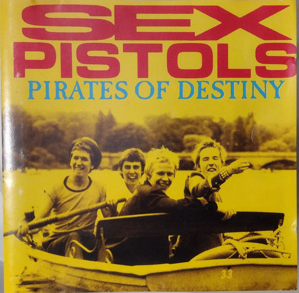 SEX PISTOLS (セックス・ピストルズ) - Pirates Of Destiny (US 限定再発 CD/ New) ライブ、スタジオセッション、インタビュー等!