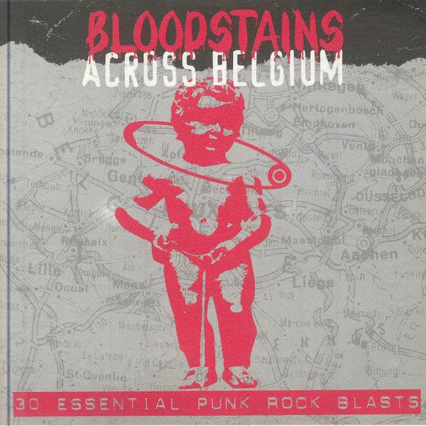 V.A. (初期「ベルギー」パンク・コンピ) - Bloodstains Across Belgium (EU 限定再発「見開き紙ジャケ」CD/ New)