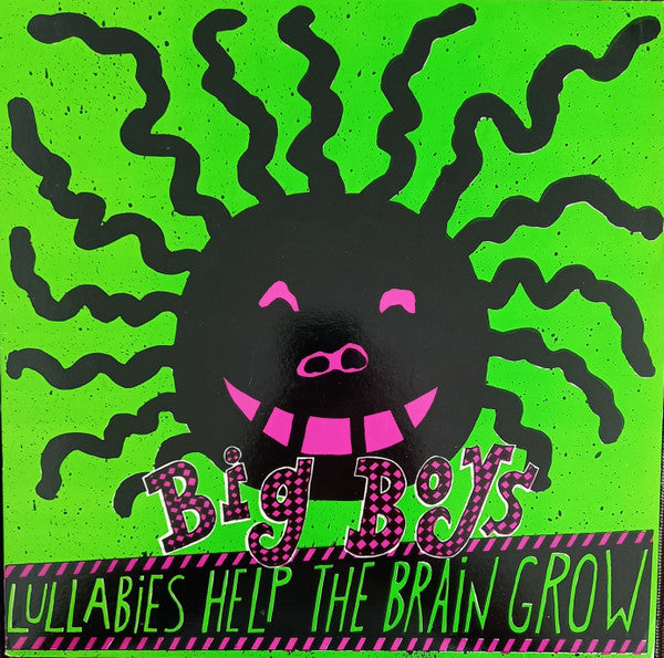 BIG BOYS (ビッグ・ボーイズ) - Lullabies Help The Brain Grow (US 正規再発「限定ブラックヴァイナル」LP/ New) '83年セカンド!