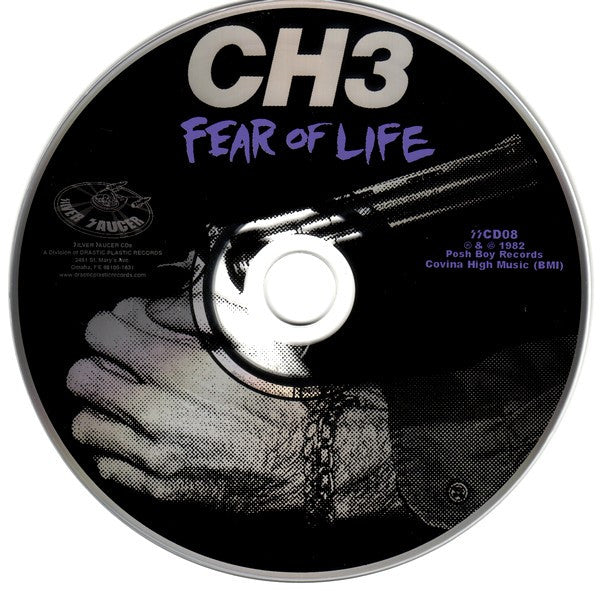 CHANNEL 3 (チャンネル・スリー) - Fear Of Life (US 正規限定再発 CD/ New) スキンヘッド時代の名作ファーストアルバム!