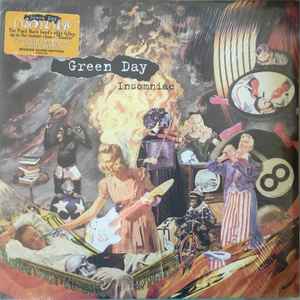 GREEN DAY (グリーン・デイ) - Insomniac (US 「正規」限定再発 LP/ New) '95年、メジャー第2弾アルバム !