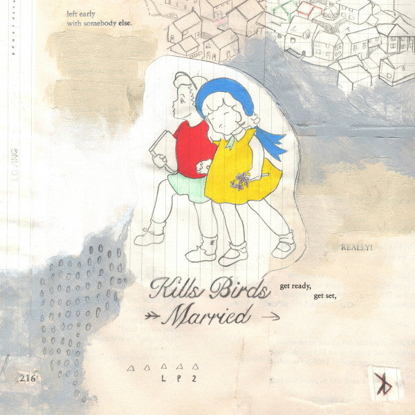 KILLS BIRDS (キルズ・バーズ) - Married (Canada カナダ限定「クリアヴァイナル」 LP/NEW) '21年2ndアルバム
