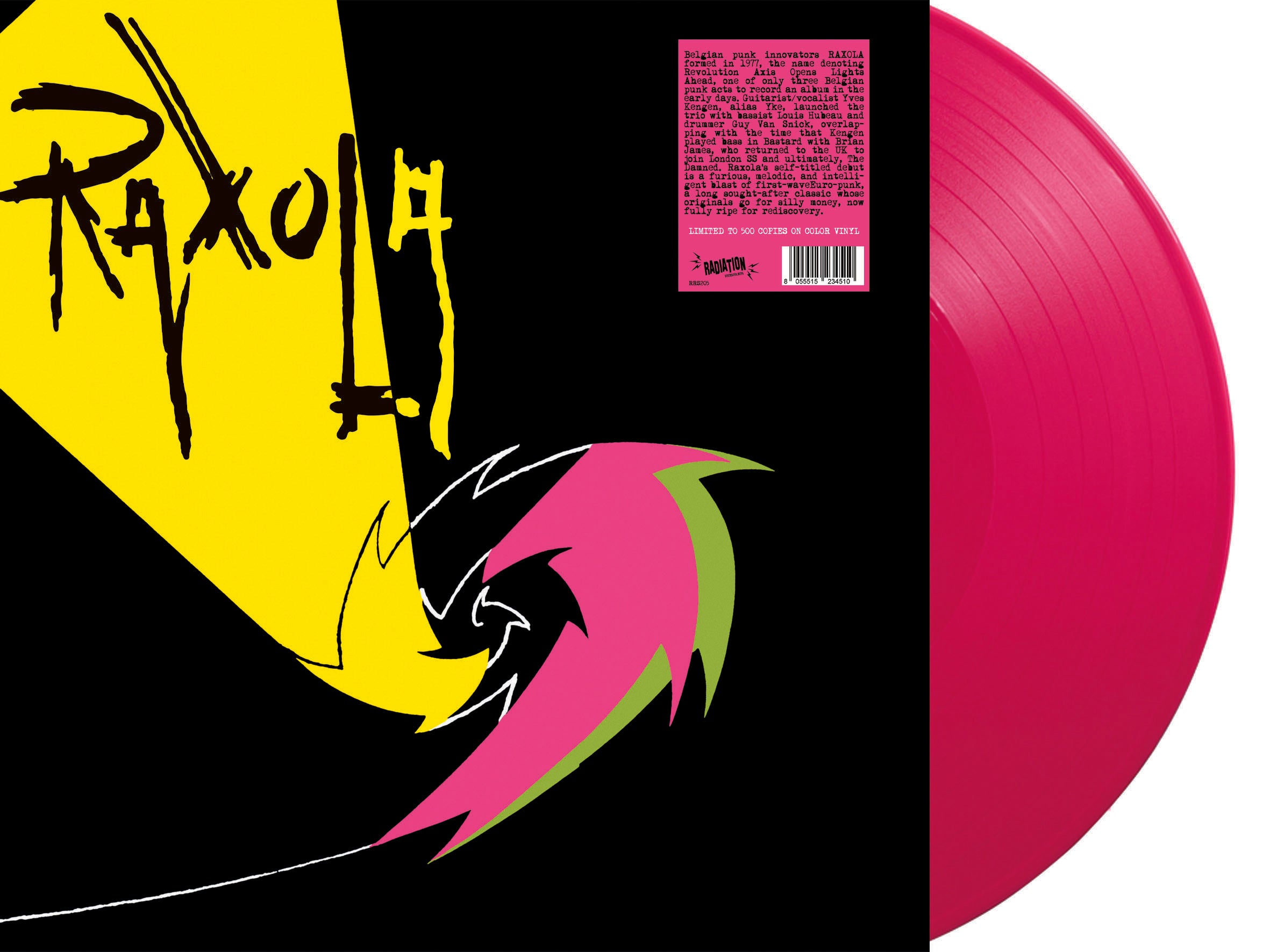 RAXOLA - S.T. (Italy 500枚限定再発カラーヴァイナル LP/ New)
