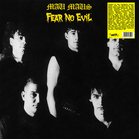 MAU MAUS (マウ・マウズ) - Fear No Evil (Italy 150枚限定再発レッドヴァイナル LP/ New)