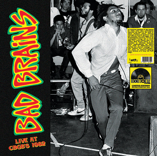 BAD BRAINS (バッド・ブレインズ) - Live At CBGB's 1982 (Italy 「RSD 2026」正規再発「限定スプラッターヴァイナル」LP/ New) オリジナルラインナップ !
