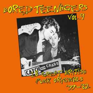V.A. (レアUKパンク・コンピ) - Bored Teenagers Vol. 9 (UK 500枚限定プレス LP+ブックレット/ New)