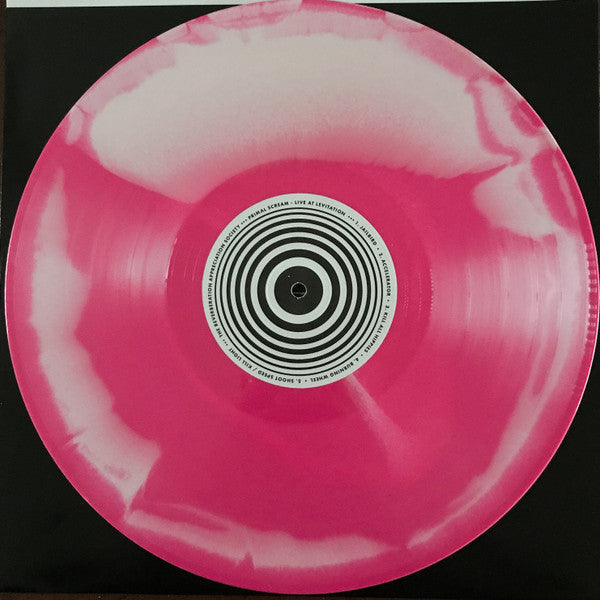 PRIMAL SCREAM (プライマル・スクリーム) - Live At Levitation (UK/US 限定「ピンク&ホワイトヴァイナル」 LP/NEW) '21年ライブアルバム