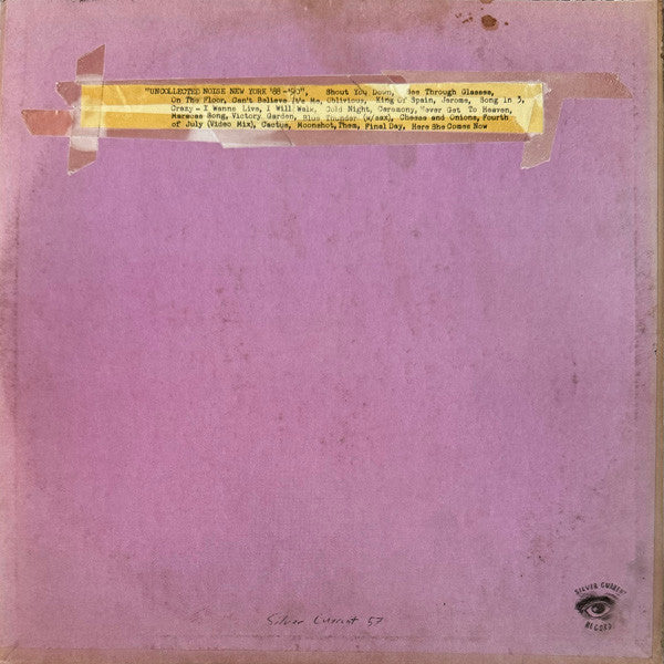 GALAXIE 500 (ギャラクシー500) - Uncollected Noise New York '88-'90 (US 限定カラーヴァイナル 2xLP/NEW)