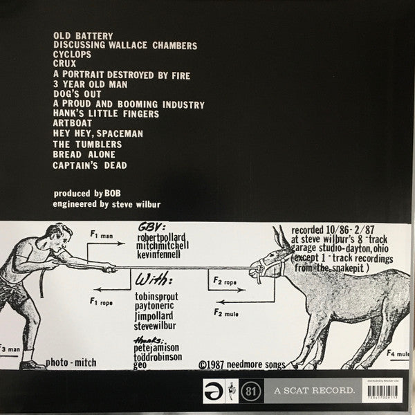 GUIDED BY VOICES (ガイデッド・バイ・ヴォイセズ) - Devil Between My Toes (US 正規限定再発「ブラックヴァイナル」 LP/NEW) '87年1stアルバム