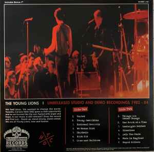 YOUNG LIONS (ヤング・ライオンズ) - 1982-1984 From The Vaults (Canada 900枚限定「ブラックヴァイナル」LP+ボーナス7" / New) カナダのハードコアトリオ、14曲入りコンピ!