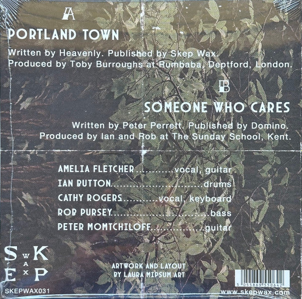 HEAVENLY (ヘヴンリー) - Portland Town (UK '25 限定「イエローヴァイナル」 7インチ/NEW)30年ぶりの新曲!