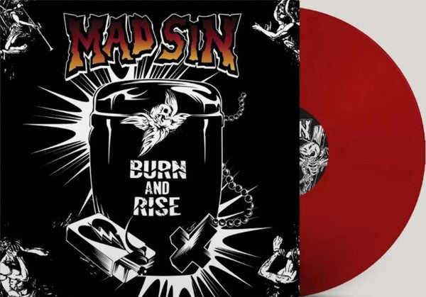 MAD SIN (マッド・シン) - Burn And Rise (Finland 正規400枚限定再発「クリアレッドヴァイナル」 LP/NEW) '10年アルバム