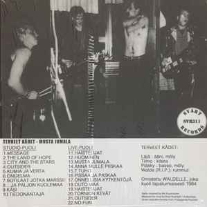 TERVEET KADET (テルヴェート・キャデット) - Musta Jumala (Finland 正規再発「650枚限定ブラックヴァイナル」LP+ブックレット / New) 初期コンピ!