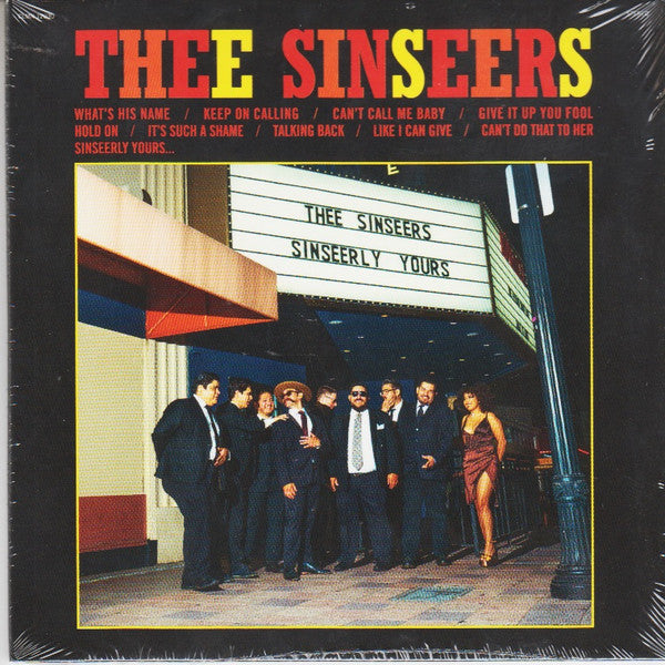 SINSEERS, THEE (ジー・シンシアーズ) - Sinseerly Yours (US 限定見開き紙ジャケCD /New) チカーノソウル界騒然'24年デビューアルバム!