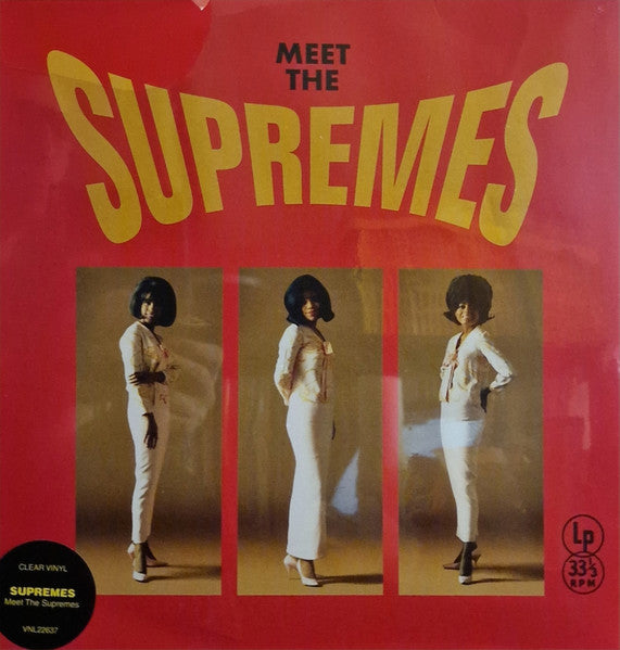 SUPREMES (スプリームス / シュプリームス) - Meet The Supremes (EU 限定復刻再発「クリア VINYL」LP/New)