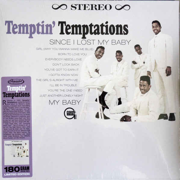 TEMPTATIONS (テンプテーションズ) - The Temptin’ Temptations (EU 限定復刻再発180g ステレオ LP/New)