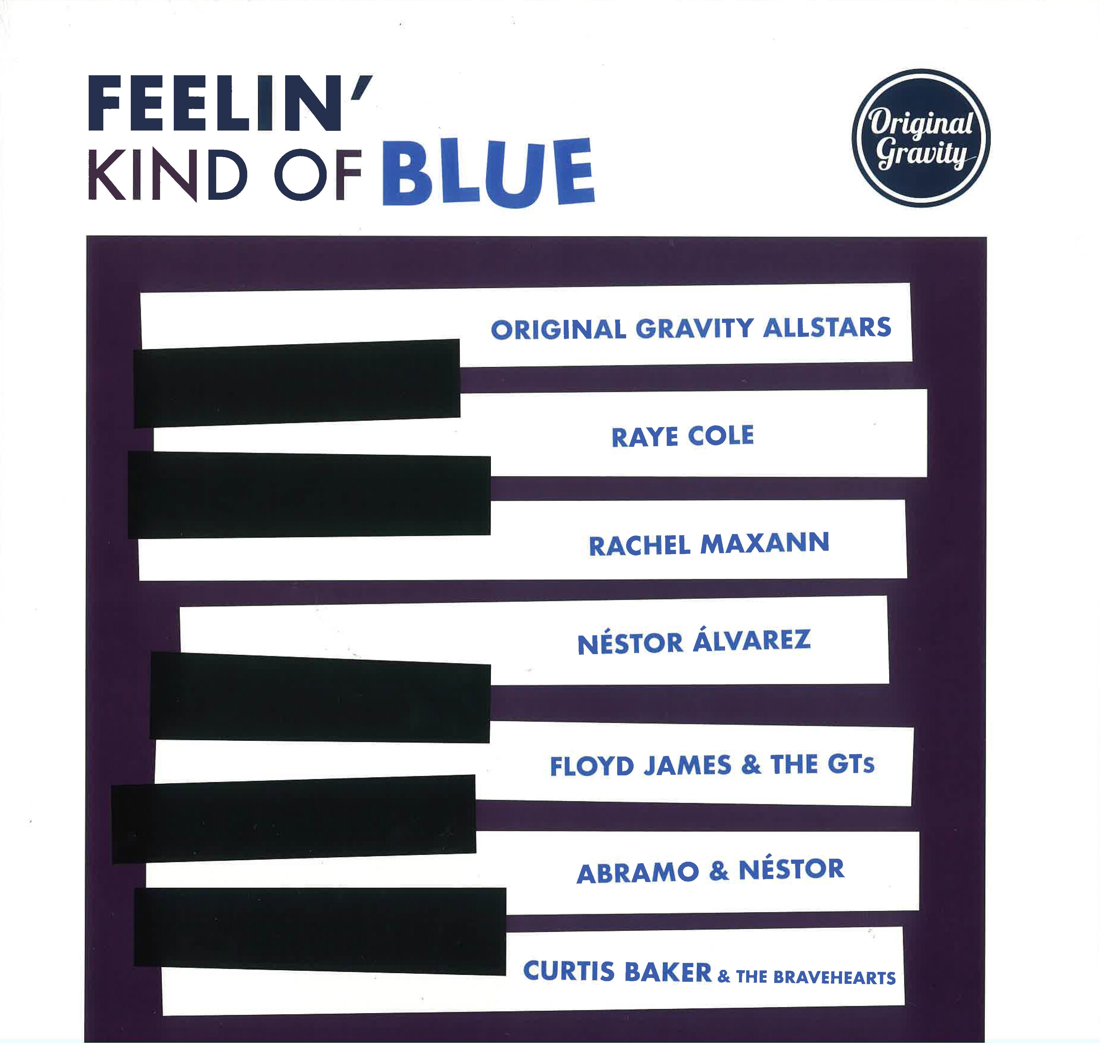 V.A. (ロンドン Original Gravity社コンピ) - Feelin' Kind Of Blue (UK 限定プレス LP/New)