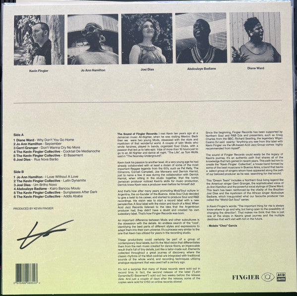 KEVIN FINGIER COLLECTIVE (V.A.) (ケヴィン・フィンガー・コレクティヴ) - El Sonido de Fingier Records (UK 限定プレス LP/New)