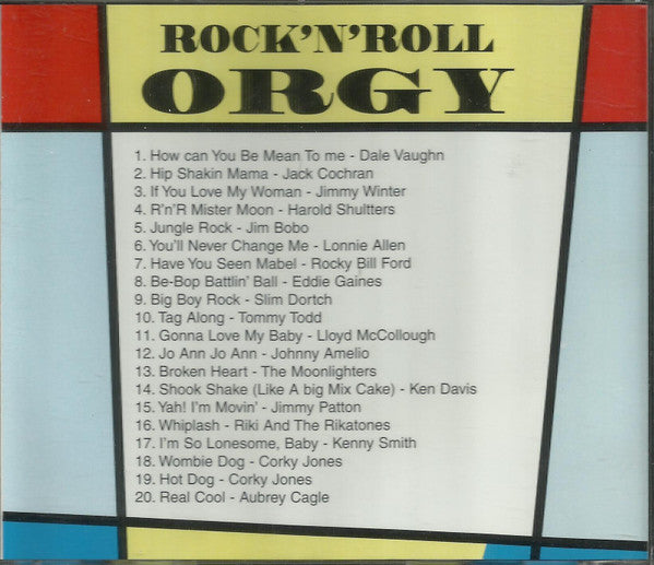V.A. (50's & 60's レア・ロカビリー、ロックンロール・シリーズコンピ) - Rock 'N Roll Orgy Vol.4 (UK限定 CD /New)