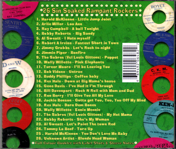 V.A. (50's & 60's レア・ロカビリー、ロックンロール・シリーズコンピ) - Rock 'N Roll Orgy Vol.8 (UK限定 CD /New)