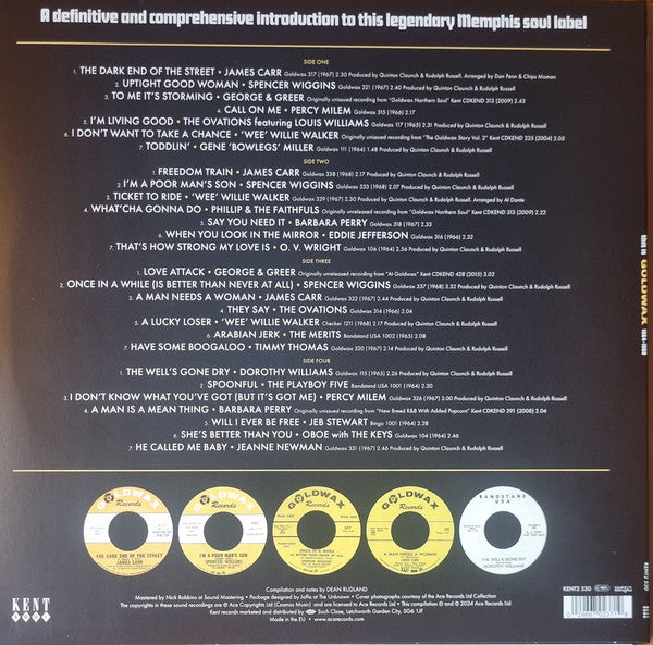V.A. (ゴールド・ワックス社'64〜'68年黄金期ベスト) - This Is GOLDWAX 1964-1968 (UK限定 アナログLPx2枚組 / New)
