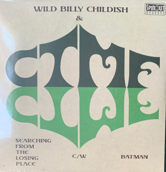 WILD BILLY CHILDISH & CTMF (ワイルド・ビリー・チャイルディッシュ & CTMF) - Searching From The Losing Place / Batman (UK限定500枚ジャケ付き7インチシングル /New)