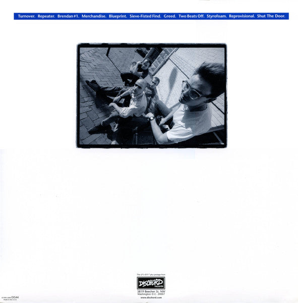 FUGAZI (フガジ) - Repeater (US 2022 正規再発「限定ブルーヴァイナル」 LP/New)「青盤」再発!