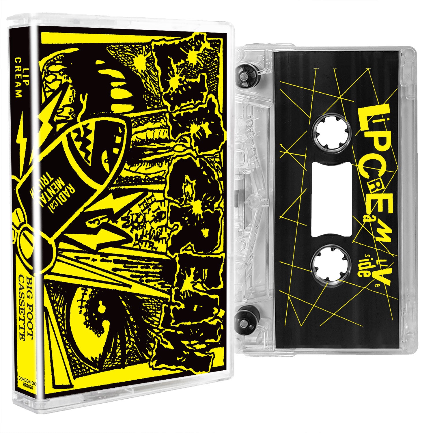 LIP CREAM (リップ・クリーム) - Big Foot Cassette (US「正規」限定再発 カセット/ New)2025年12月19日(金)発売!