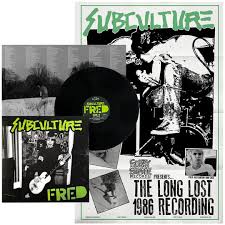 SUBCULTURE (サブカルチャー) - Fred (US 限定プレス LP/ New) 1986年録音の未発表ミニアルバム !